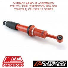 OUTBACK ARMOUR ASSEMBLED STRUTS - PAIR (EXPEDITION HD) FOR TOYOTA FJ CRUISER 12 SERIES